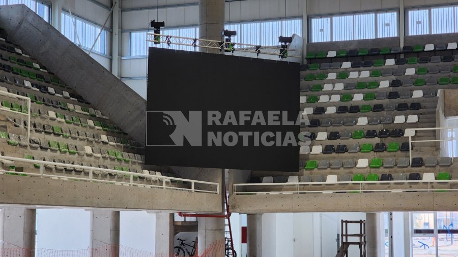 Durante la competencia habrá dos pantallas gigantes