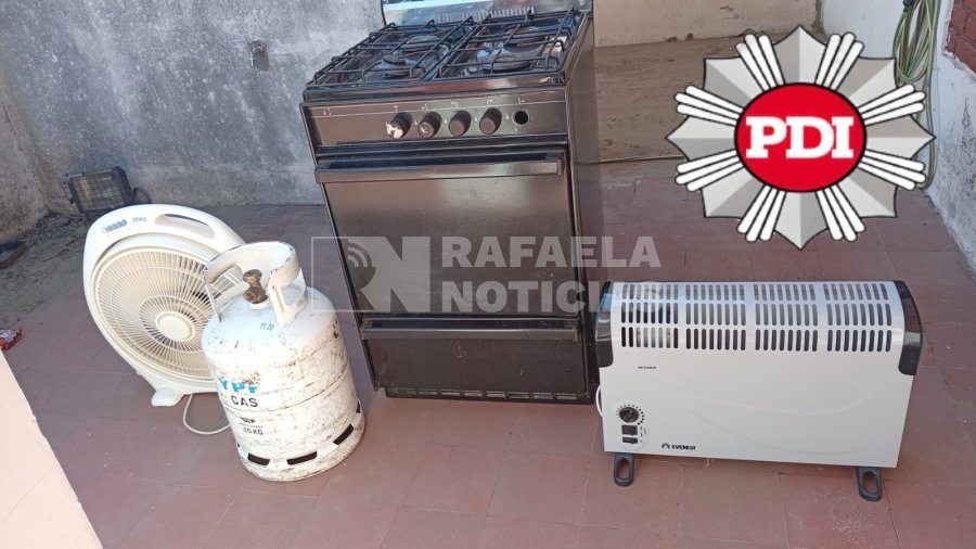 Elementos recuperados por el accionar policial.