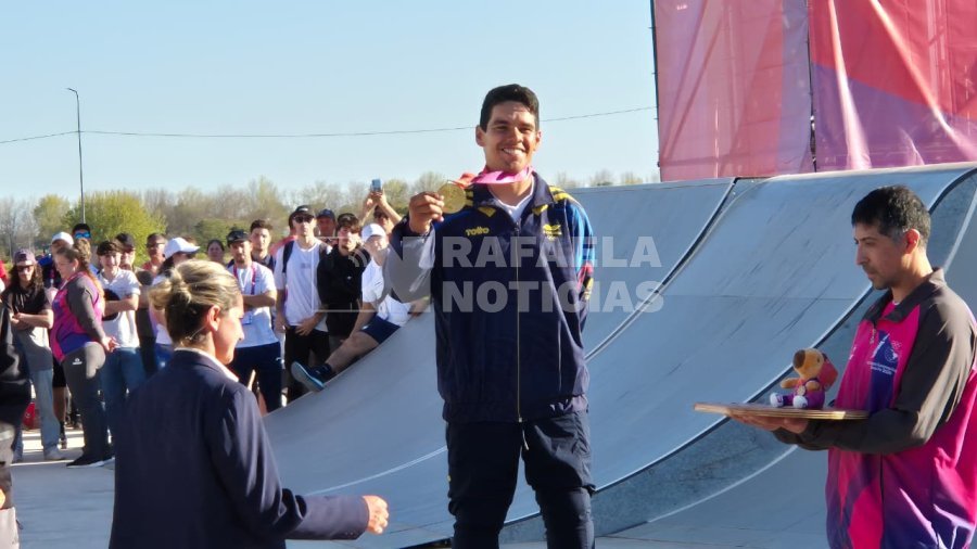 El brasileño se quedó con la medalla dorada. Foto: RN