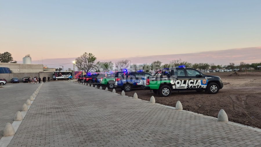 Durante todos los Juegos hubo un intenso despliegue policial en la zona de los estadios.