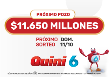 Este domingo el Quini te espera con un pozo espectacular de $11.650 millones