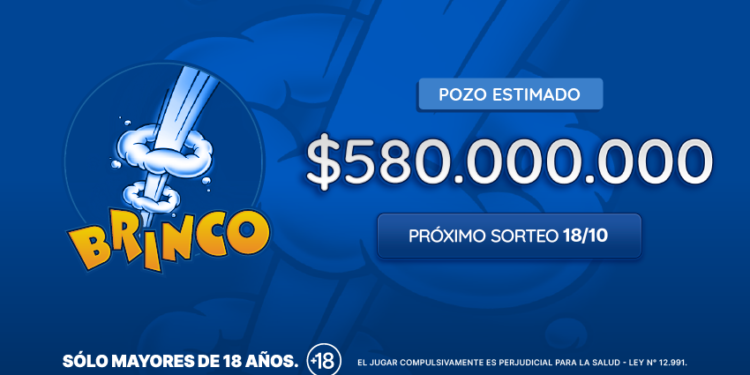 ¡Crece la ilusión con el Brinco: el próximo domingo te esperan $580 millones!