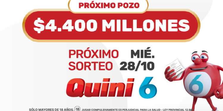 El Quini quedó vacante y el pozo aumenta a la increíble suma de $4.400 millones