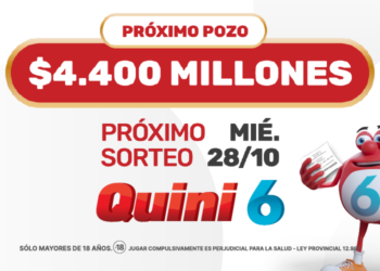 Esta noche el Quini te espera con un pozo espectacular de $4.400 millones