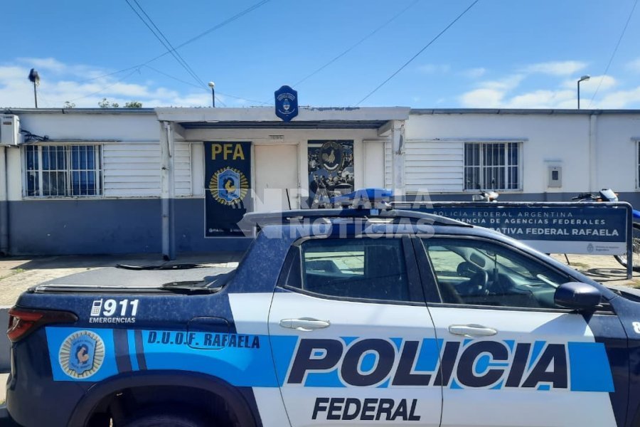 Destacamento de la Policía Federal en Rafaela