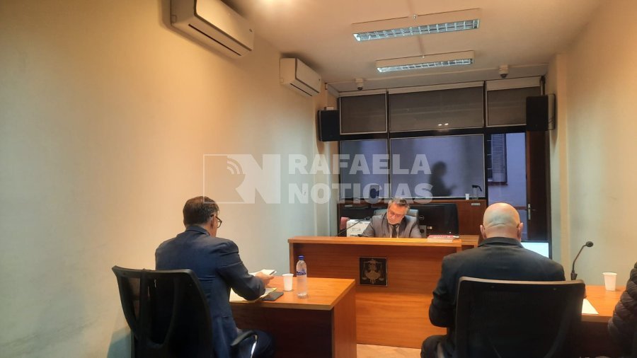 Javier Bottero, presidió la audiencia.
