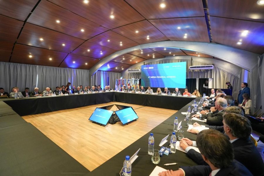La Mesa Federal Minera es un espacio de articulación para impulsar la inversión en el sector. Foto: Prensa